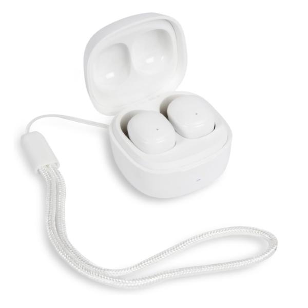 VULTECH CUBE EP-20 AURICOLARI BLUETOOTH 5.3 CON CUSTODIA DI RICARICA BIANCO