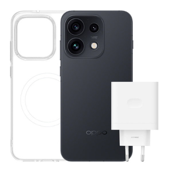 OPPO RENO 16 PRO 5G 512GB DUAL SIM 12GB RAM ANDROID 6,32" IT STARLIGHT BLACK+BUNDLE BOX