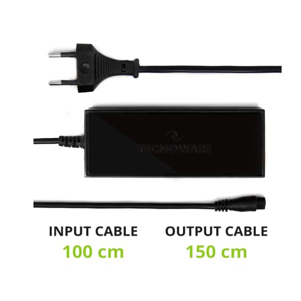 TECNOWARE ALIMENTATORE PER NOTEBOOK FAU17610 - 95 WATT UNIVERSALE