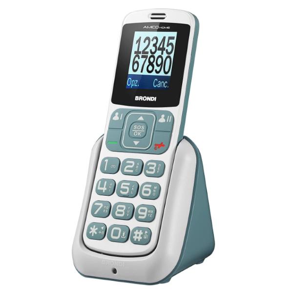 3160 - BRONDI AMICO HOME CELLULARE GSM PER ANZIANI CON TASTI