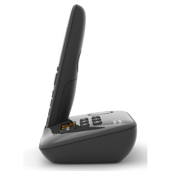 CORDLESS SIEMENS GIGASET AS690A BLACK VIVAVOCE CON SEGRETERIA