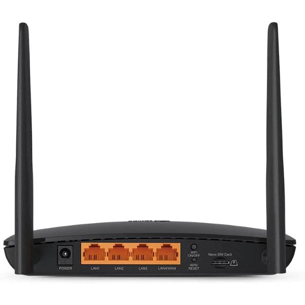 ROUTER TP-LINK ARCHER MR200 V5 AC750 WIRELESS DUALBAND 4G LTE 3P LAN + 1P LAN/WAN