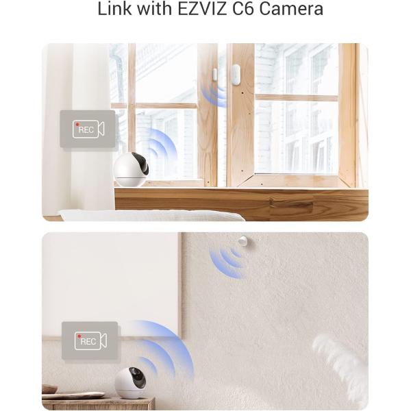EZVIZ (CS-A3-A0-W) CENTRALINA SENSORE PIR SENSORE APERTURA/CHIUSURA PULSANTE ZIGBEE